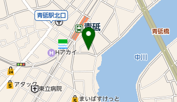 青戸町医院の地図画像
