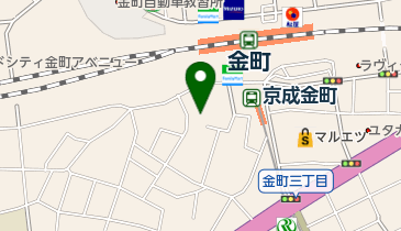 金町医院の地図画像