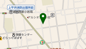 安倍内科医院の地図画像