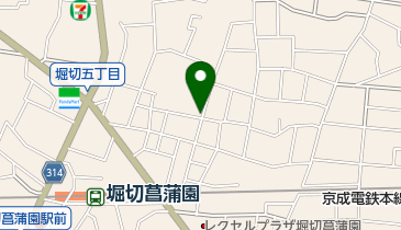 亀山内科医院の地図画像