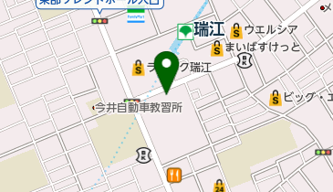 瑞江皮フ科医院の地図画像