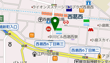 中鉢内科・呼吸器内科クリニックの地図画像