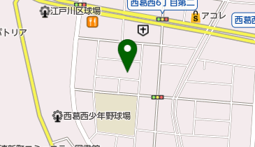 西葛西うすい内科クリニックの地図画像