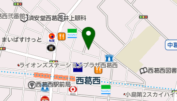 扇内整形外科の地図画像