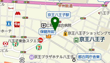 京王八王子駅前診療所の地図画像