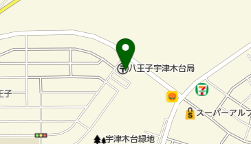 宇津木台田島医院の地図画像