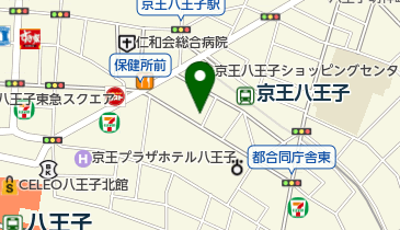 京王八王子山川クリニックの地図画像