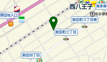 植木皮膚科形成外科の地図画像