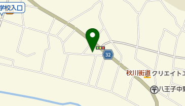 穐山耳鼻咽喉科医院の地図画像