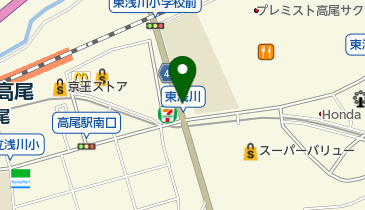 近藤眼科高尾クリニックの地図画像