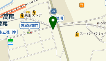 高尾耳鼻咽喉科医院の地図画像