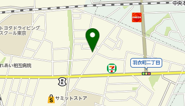 はごろも内科小児科の地図画像