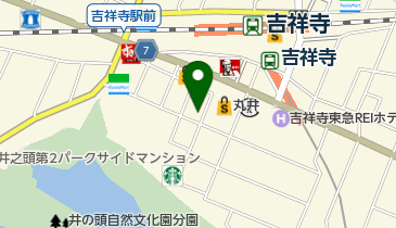 吉祥寺榊原クリニックの地図画像