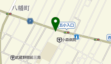 田原医院の地図画像