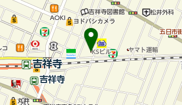 かまだたきこ皮フ科クリニックの地図画像