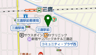 福代皮フ科クリニックの地図画像