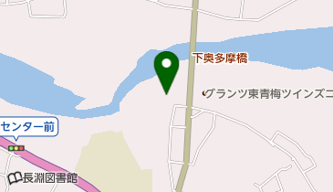 下奥多摩医院の地図画像