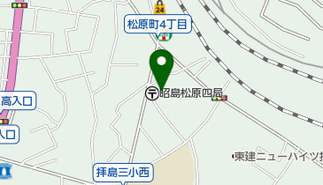 名取医院の地図画像