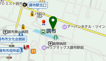 調布はしもとクリニックの地図画像