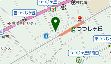 つつじヶ丘耳鼻咽喉科医院の地図画像