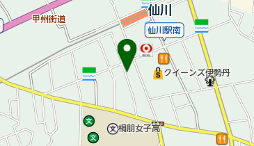 仙川耳鼻咽喉科の地図画像