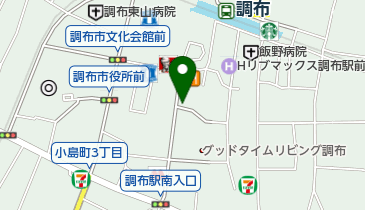 千葉耳鼻咽喉科クリニックの地図画像