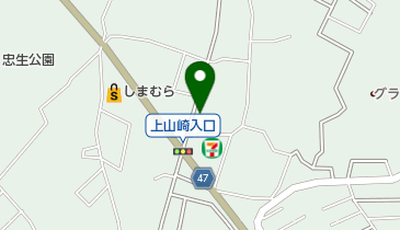 牧内科医院の地図画像