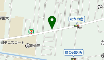 今鷹医院の地図画像