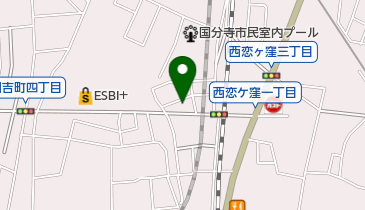 西国分寺クリニックの地図画像