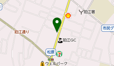 岩瀬外科内科の地図画像