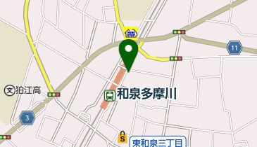 いずみたまがわ整形外科の地図画像