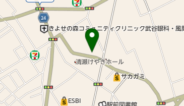 廣橋小児科、内科医院の地図画像