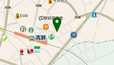 キヨセ北口皮フ科の地図画像