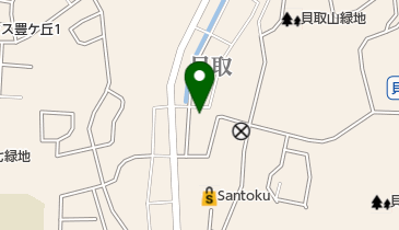 貝取内田医院の地図画像