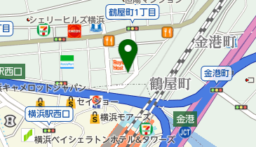 浜田内科の地図画像