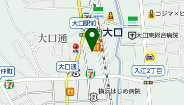 川崎耳鼻咽喉科クリニックの地図画像