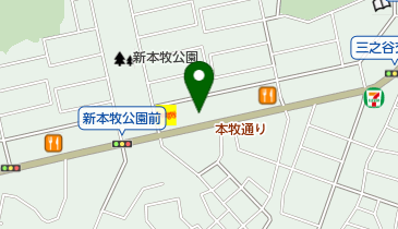 耳鼻咽喉科・気管食道科岡田クリニックの地図画像