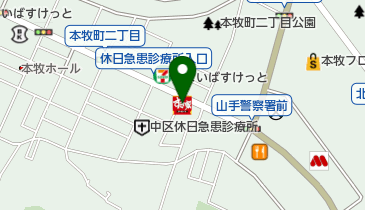 山本内科クリニックの地図画像