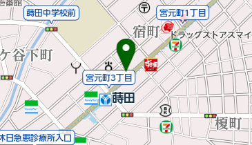 鳥山医院の地図画像