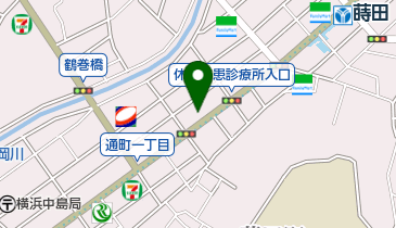 北郷耳鼻咽喉科クリニックの地図画像