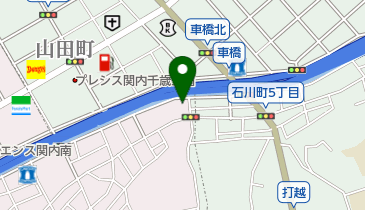 内田内科クリニックの地図画像