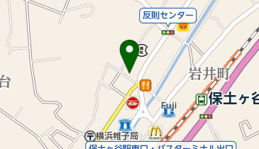 足立医院の地図画像