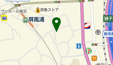 前田内科医院の地図画像