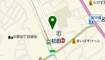 林内科医院の地図画像