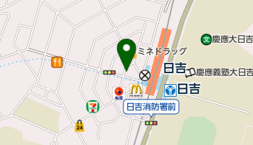 八木医院の地図画像
