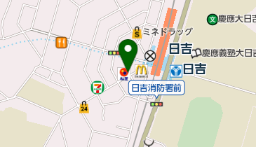 日横クリニックの地図画像