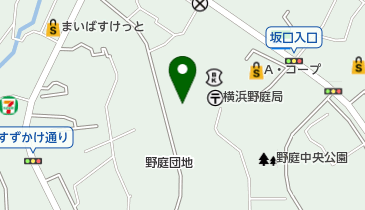 野庭中央診療所の地図画像