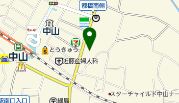 楠原医院の地図画像