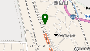 新川崎耳鼻咽喉科医院の地図画像