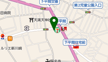 南武医院の地図画像